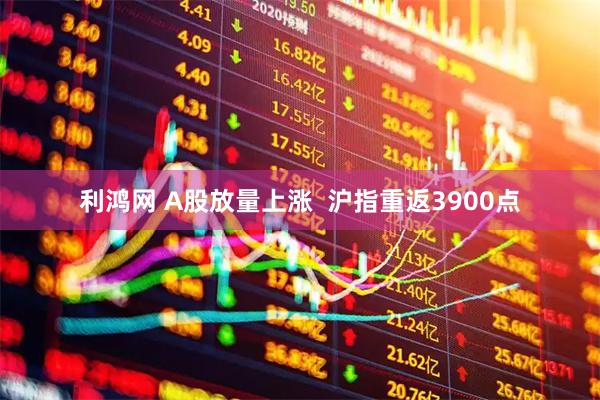 利鸿网 A股放量上涨  沪指重返3900点
