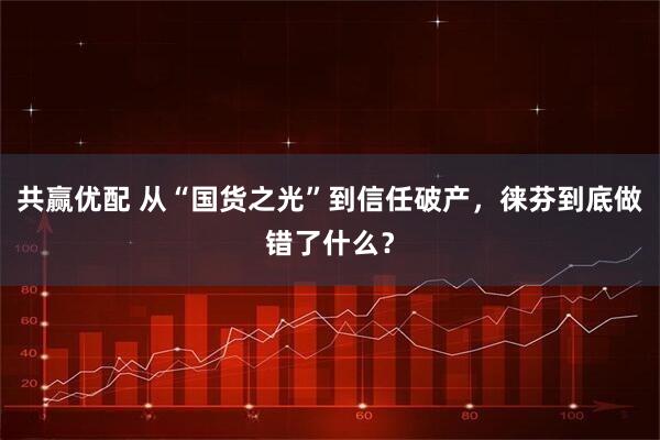 共赢优配 从“国货之光”到信任破产，徕芬到底做错了什么？