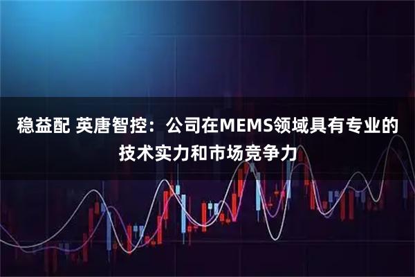 稳益配 英唐智控：公司在MEMS领域具有专业的技术实力和市场竞争力